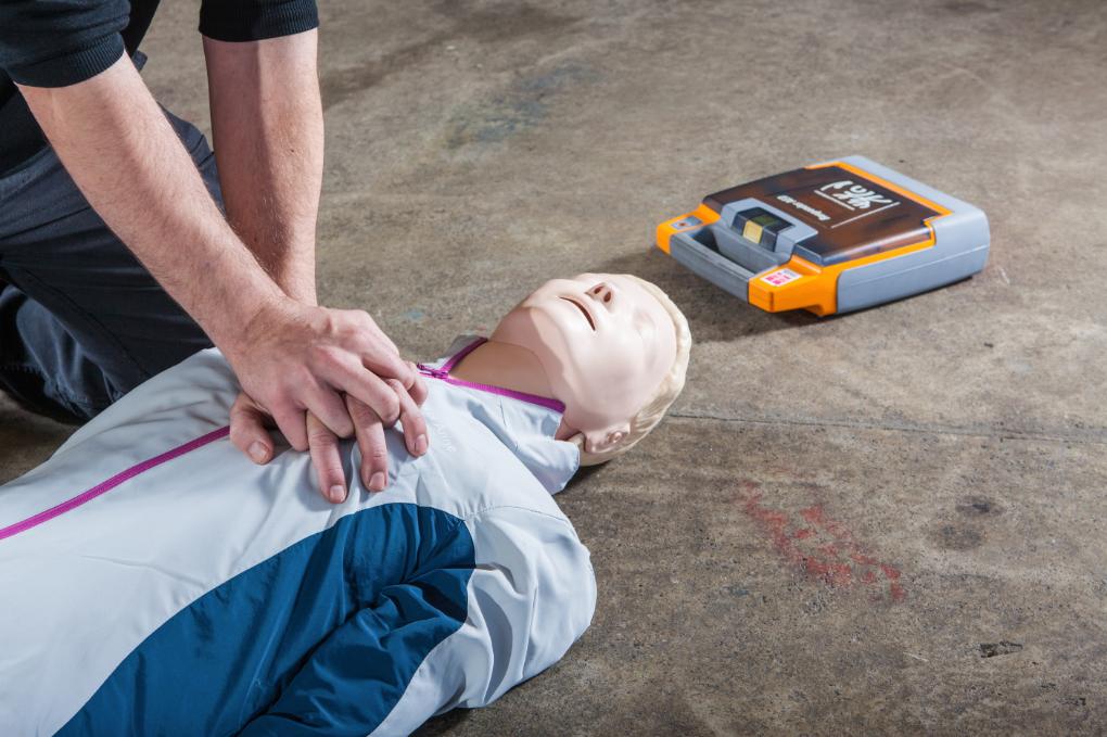 De levensreddende AED